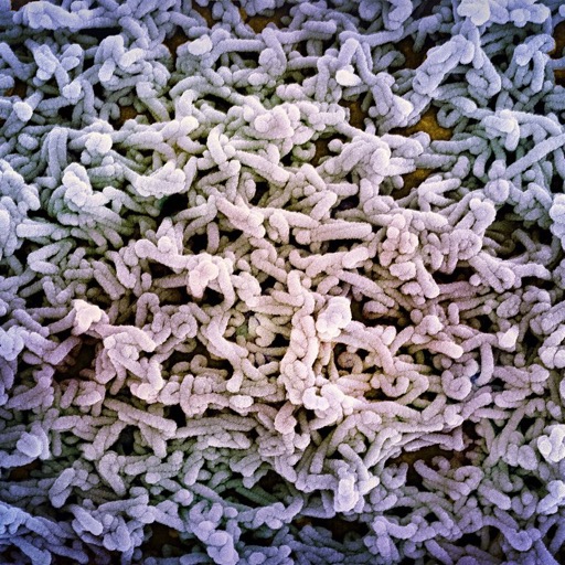 Micrograph of Marburg